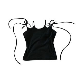 Tank top with customizable bows